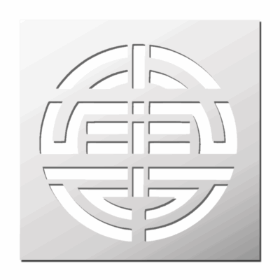 Pochoir Symbole Chinois Longévité