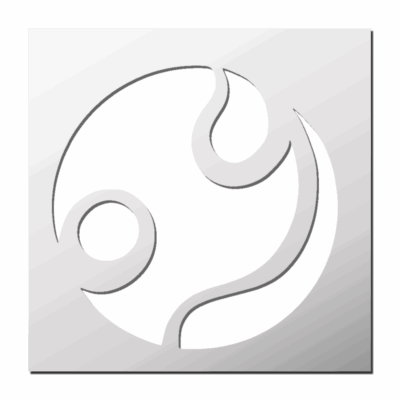 Pochoir Symbole Taoïste