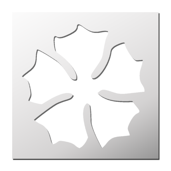 Pochoir Fleur