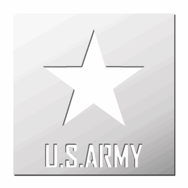 Pochoir U.S.ARMY