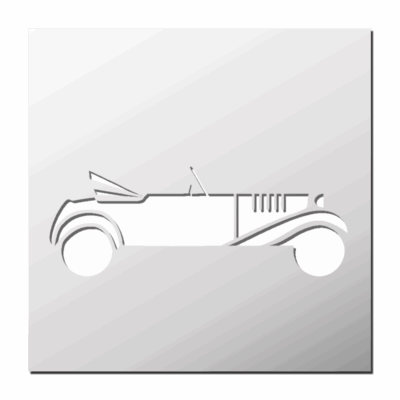 Pochoir Voiture Ancienne