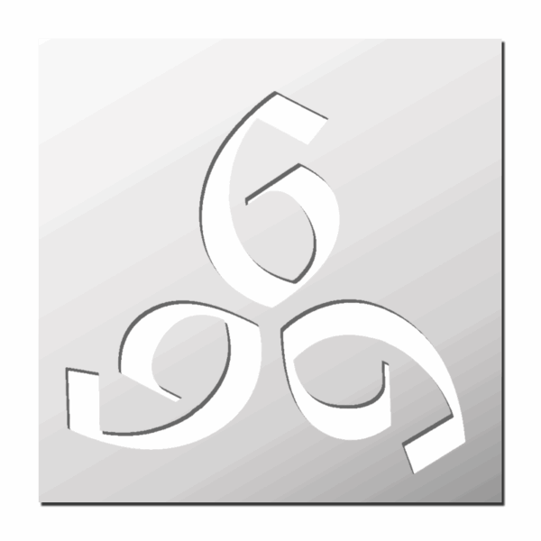 Pochoir 666