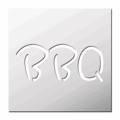 Pochoir BBQ