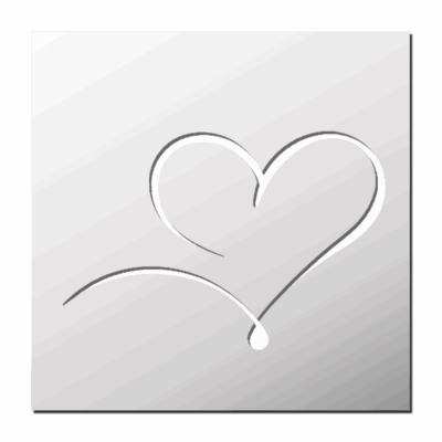 Pochoir Coeur