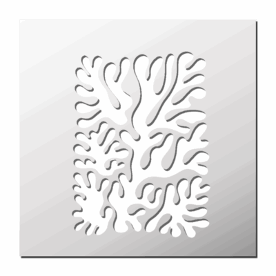 Pochoir Corail