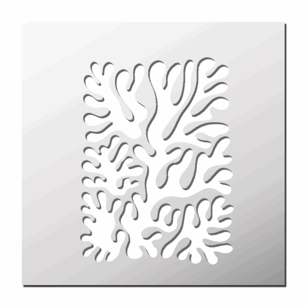 Pochoir Corail