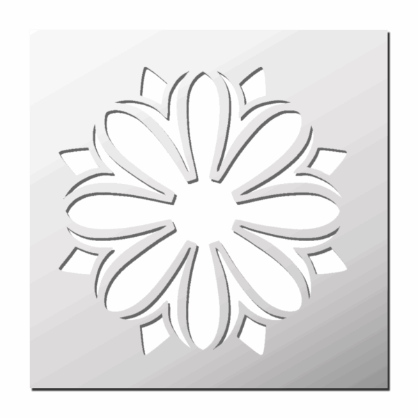 Pochoir Fleur