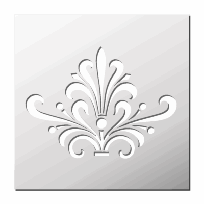 Pochoir Déco Baroque