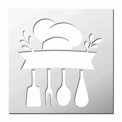Pochoir déco Cuisine