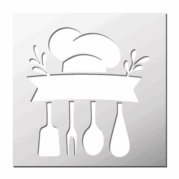 Pochoir déco Cuisine