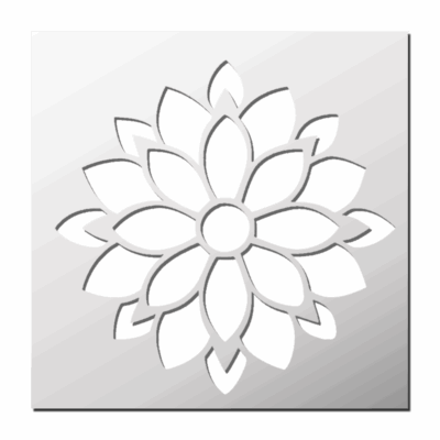 Pochoir Fleur
