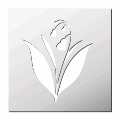 Pochoir Muguet