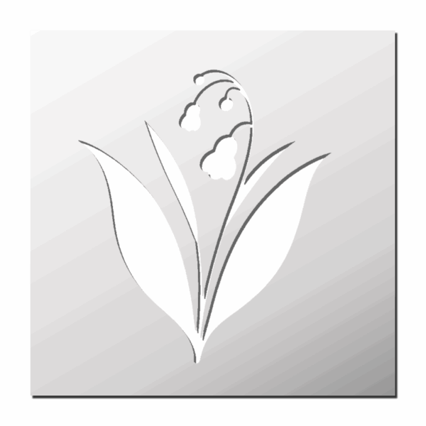 Pochoir Muguet