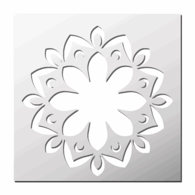 Pochoir Fleur