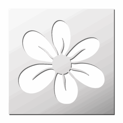 Pochoir Fleur
