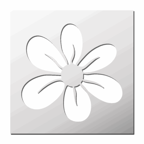 Pochoir Fleur