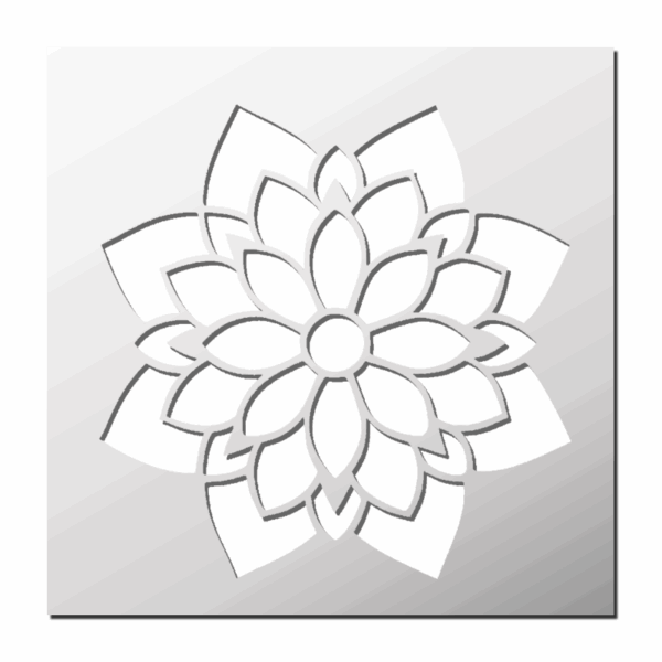 Pochoir Fleur