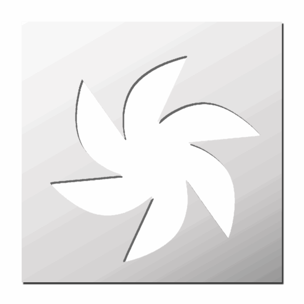 Pochoir Forme Géométrique