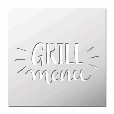 Pochoir Grill Menu