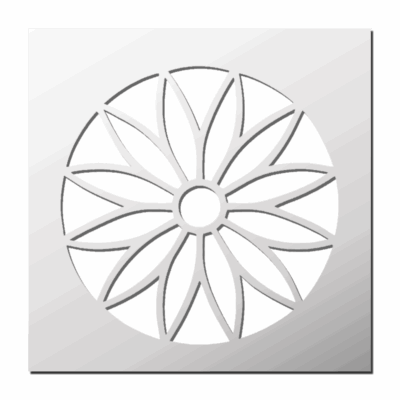 Pochoir Mandala