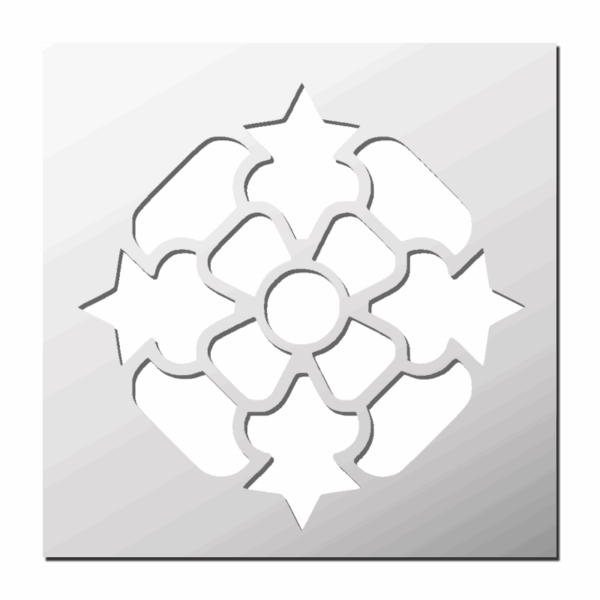 Pochoir Fleur