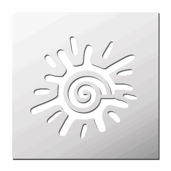 Pochoir SUN
