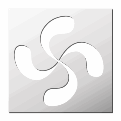 Pochoir Croix Basque