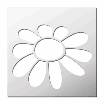 Pochoir Fleur