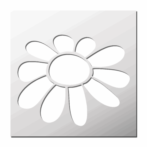 Pochoir Fleur