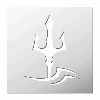 Pochoir Trident
