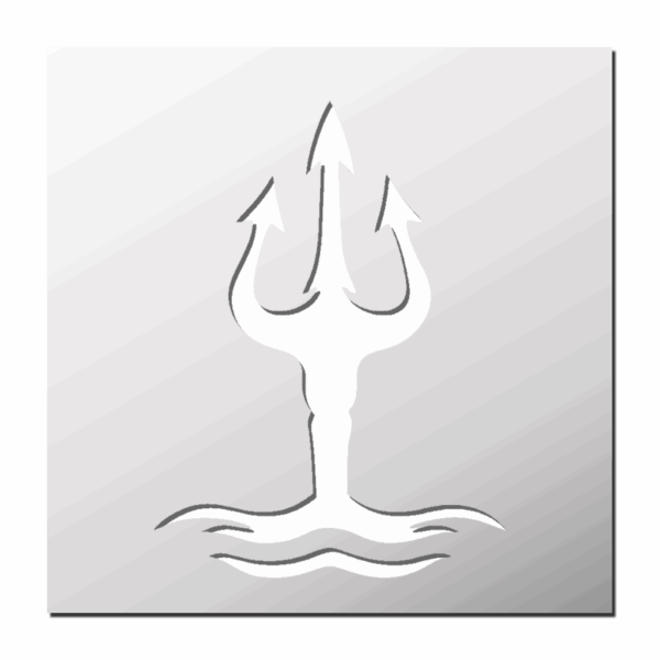 Pochoir Trident