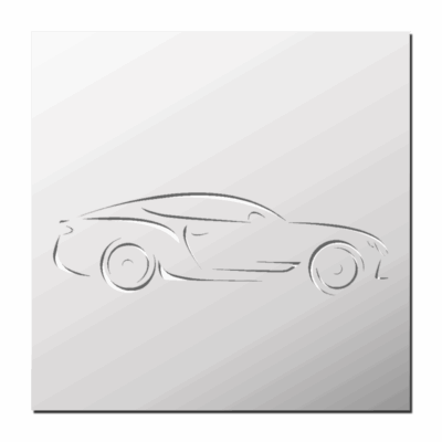 Pochoir Voiture