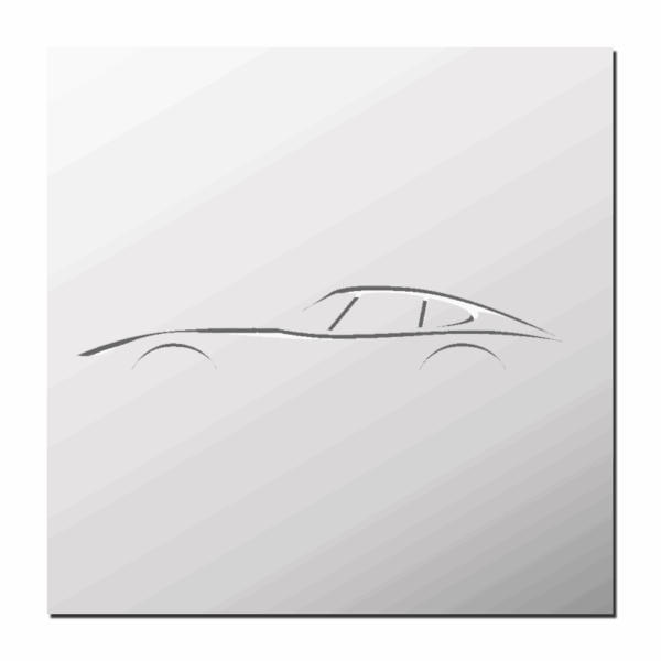 Pochoir Voiture de Sport