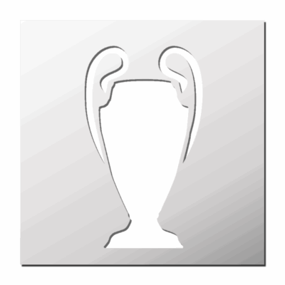 Pochoir Coupe Trophée Foot