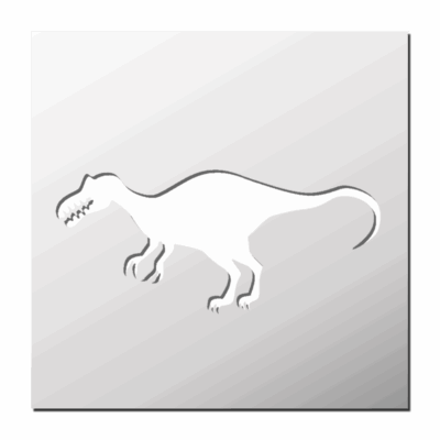 Pochoir Dinosaure