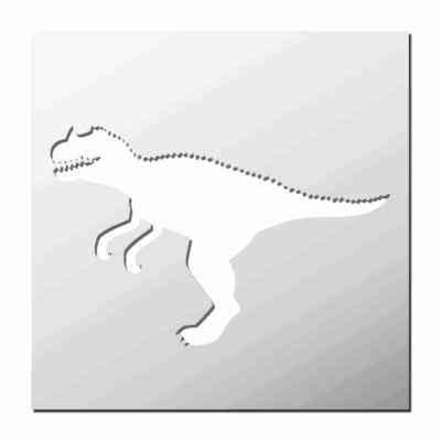 Pochoir Dinosaure