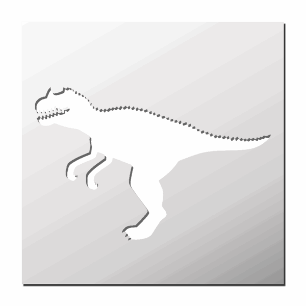 Pochoir Dinosaure