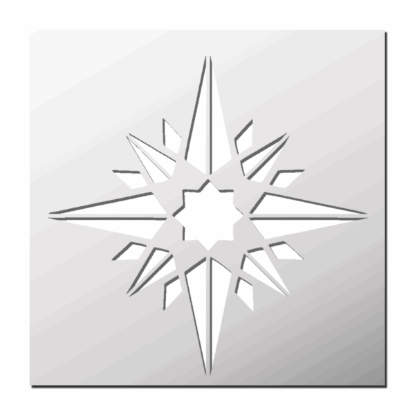 Pochoir Etoile