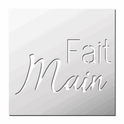 Pochoir Fait Main