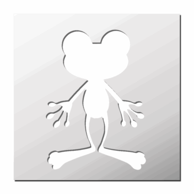 Pochoir Grenouille