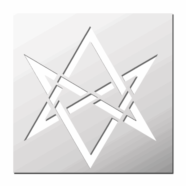 Pochoir Hexagramme