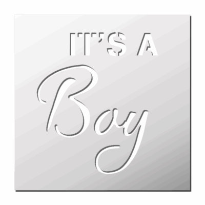 Pochoir It’s a Boy