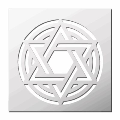 Pochoir Pentagramme