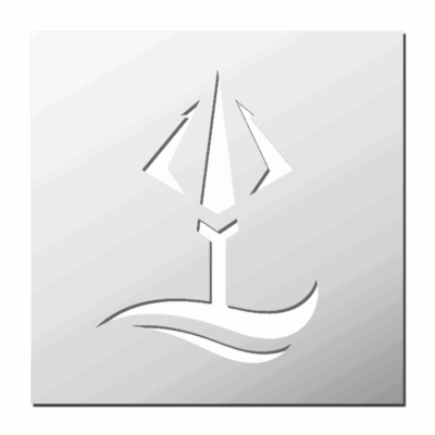 Pochoir Trident