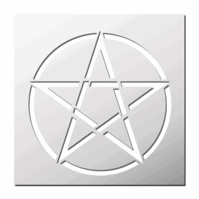 Pochoir Pentagramme