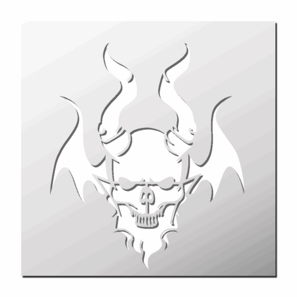 Pochoir Satan