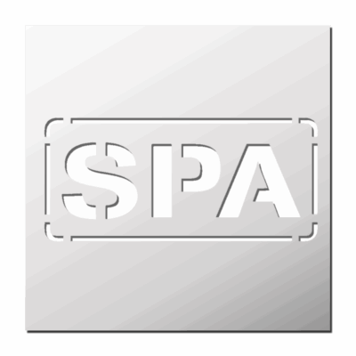 Pochoir SPA