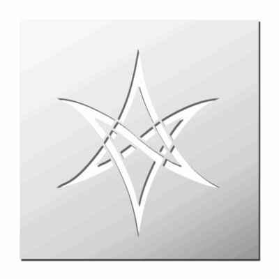 Pochoir Symbole Satanique