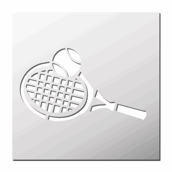 Pochoir Tennis