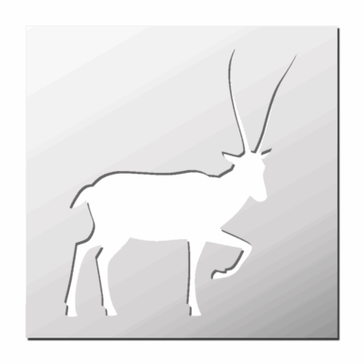 Pochoir Antilope